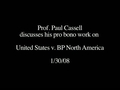 Watch video: Paul Cassell and U.S. v. B.P.