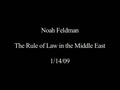 noah-feldman-the-rule-of-law-in-the-middle-east
