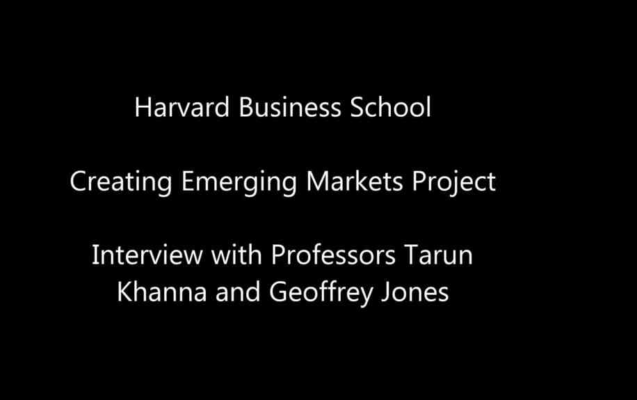 Geoffrey Jones and Tarun Khanna on South Asia