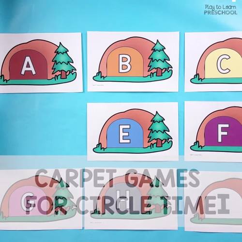 Carpet Games by Play to Learn Preschool Teachers Pay Teachers