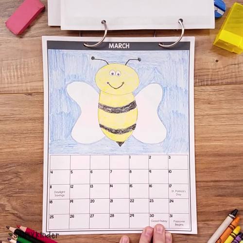 Directed Drawing Calendar 2018 BONUS included 2019 Calendar TpT