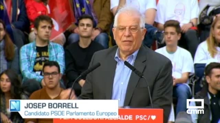 PSOE: Borrell quiere luchar contra el cambio climático