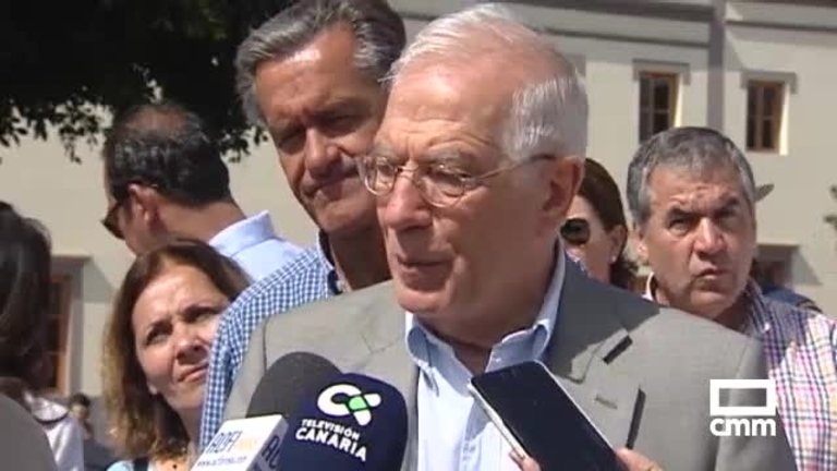 PSOE: el candidato europeo, Josep Borrell, defiende los intereses canarios en Bruselas