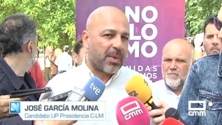 Unidas Podemos: García Molina anima a votar a su partido para dar continuidad a las políticas progresistas