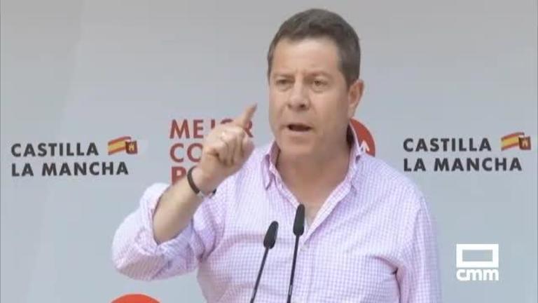 PSOE: García-Page quiere que la gente vote y emita su veredicto