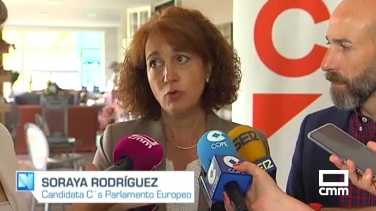 Ciudadanos: Soraya Rodríguez insiste en que su partido garantiza una reforma de Europa alejada de populistas y nacionalistas