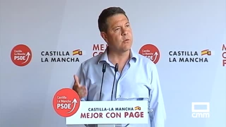 PSOE: Page remarca su objetivo de crear otros 100.000 empleos y pone en valor lo conseguido