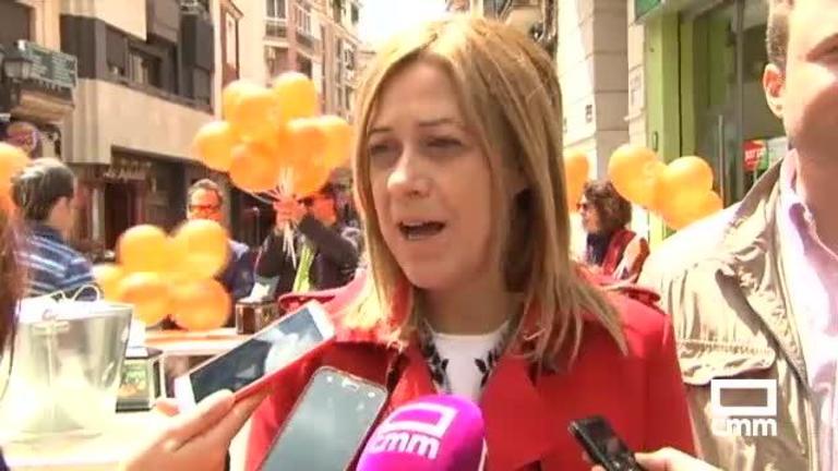 Ciudadanos: Carmen Picazo, en Albacete, asegura que Castilla- La Mancha quiere cambio